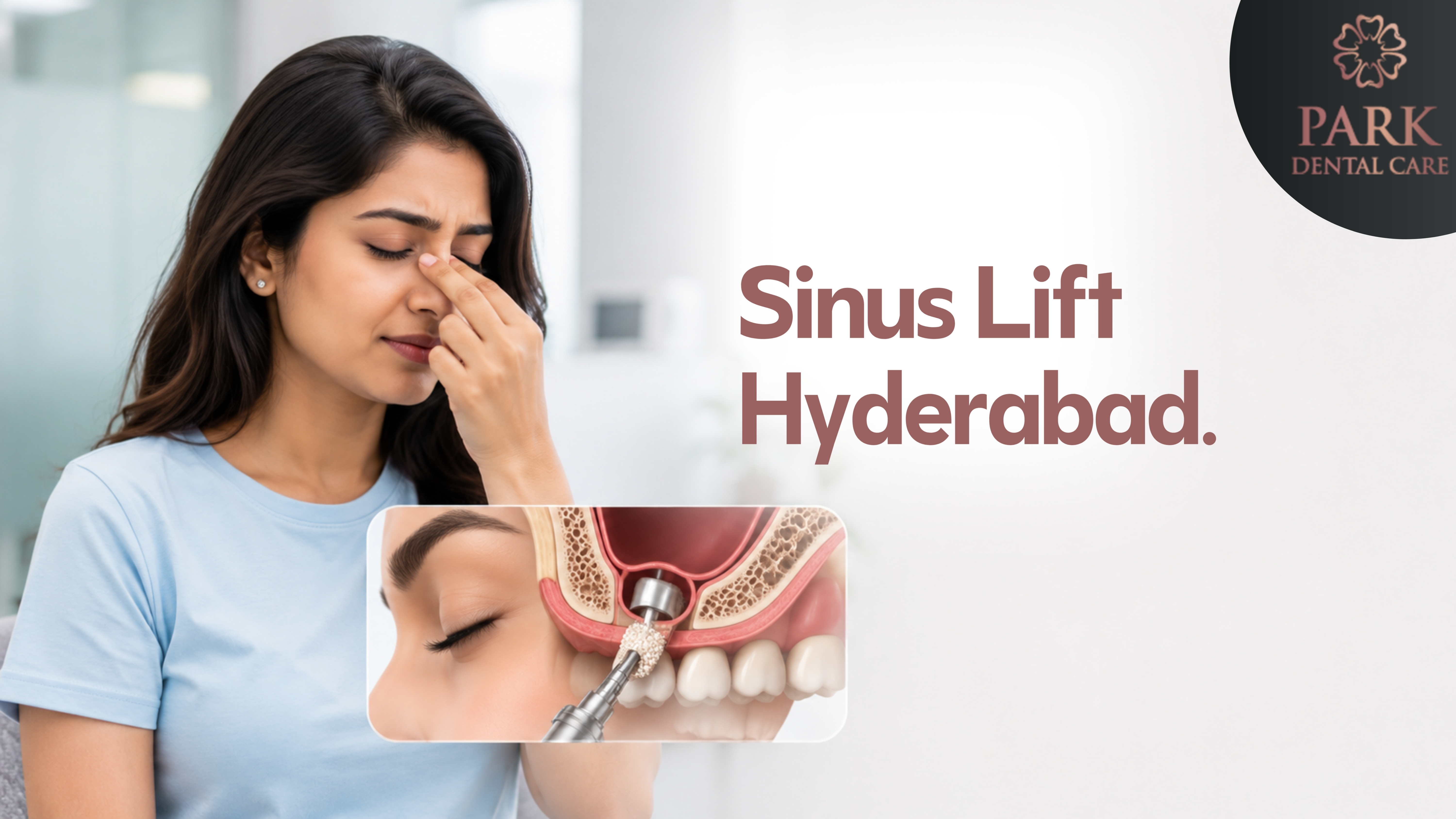 Sinus lift for dental implants in Hyderabad at Park Dental Care